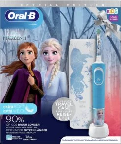 Oral B Oral-B Kids 80336898 Brosse à Dents électrique Enfant Brosse à Dents Rotative Bleu, Blanc -Dentaires Appareils Magasin 1007x1200 1