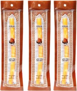 Kureysi Miswak - Misvak - Set De 3 Pièces - La Brosse à Dents Naturelle Traditionnelle - Sewak Al-Kureysi - Sewak Al-Qurayshi - Arak - Medium