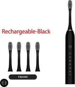 Brosse à Dents électrique Angry - Brosse à Dents électrique - Brosse à Dents - Zwart -Dentaires Appareils Magasin 1041x1200