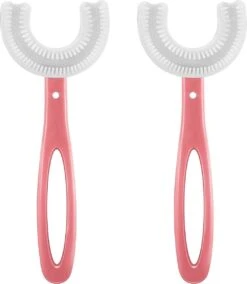 Brosse à Dents Enfant - Brosse à Dents En U Enfant - 6 à 12 Ans- Silicone Souple- Brosse à Dents Bébé Brosse à Dents Bébé Et Bambin - Forme U - 360 Degrés