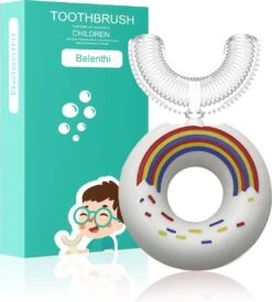 Brosses à Dents Manuelles Brosse à Dents Enfant - Brosses à Dents Manuelles Pour Enfants - 2 à 12 Ans - Brosse à Dents En Forme De U Pour Un Nettoyage Facile De L'ensemble Des Dents