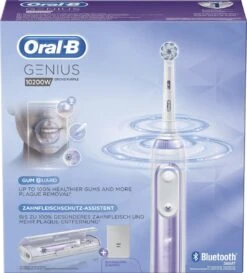 Oral B Oral-B Genius 80326278 Brosse à Dents électrique Adulte Brosse à Dents Rotative Oscillante Violet, Blanc -Dentaires Appareils Magasin 1086x1200 1