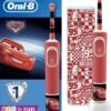 Oral B Oral-B Kids 80336901 Brosse à Dents électrique Enfant Brosse à Dents Rotative Rouge, Blanc