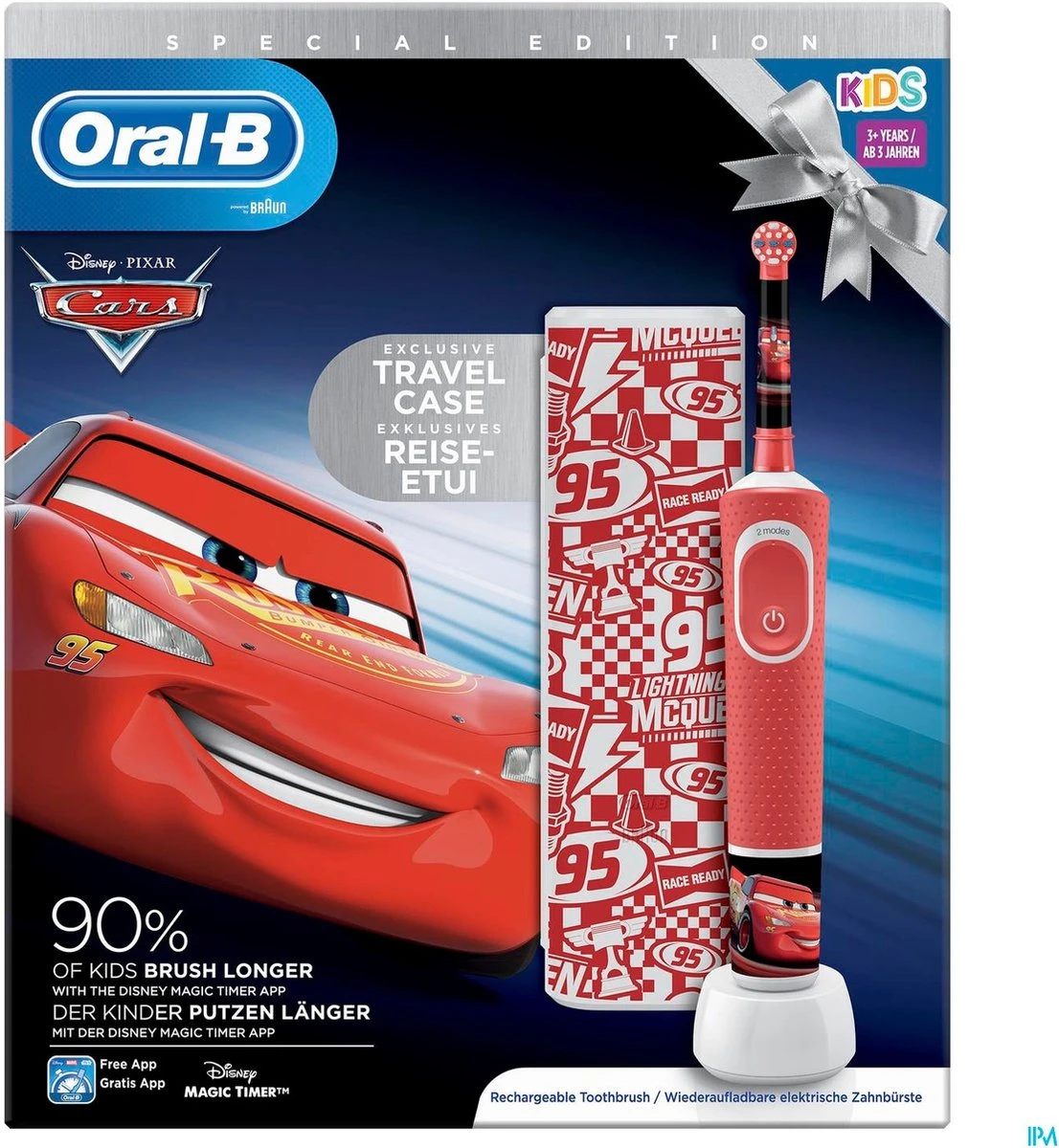 Oral B Oral-B Kids 80336901 Brosse à Dents électrique Enfant Brosse à Dents Rotative Rouge, Blanc 16 Oral B Oral-B Kids 80336901 Brosse à Dents électrique Enfant Brosse à Dents Rotative Rouge, Blanc – Image 16