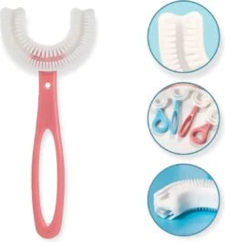 2X Bébé Toothbrush Enfants - Brosse à Dents Pour Bébé Et Tout-petit - Facile, Sûre Et Hygiénique - 6-12 Ans -Dentaires Appareils Magasin 1116x1200