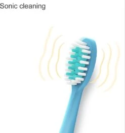 CoolHome Sonic Unicorn - Brosse à Dents Pour Enfants - Brosse à Dents Pour Tout-petits Et Enfants - Bleu Clair -Dentaires Appareils Magasin 1132x1200