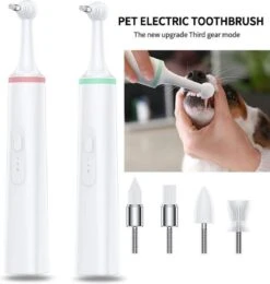 Set Complet De Détartrage électrique - Détartrant - Polissage Des Dents - Pour Des Dents Witte Et Saines (également Pour Le Chien Ou Le Chat) - Y Compris Une Tasse De Pâte à Polir Gratuite - Rechargeable Par USB - Wit -Dentaires Appareils Magasin 1140x1200