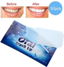 50 Pièces Oral Brush Up Finger Cleaning Cloth, Pratique Pour Les Déplacements Ou Pour Une Utilisation Pendant Le Blanchiment Des Dents -Dentaires Appareils Magasin 1143x1200