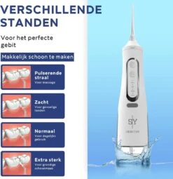 JRJ Online - Hydropulseur M209 - 310ML - 4 Positions - 4 Attachements - Irrigateur Oral - Appareil Dentaire - Wit 15 JRJ Online - Hydropulseur M209 - 310ML - 4 Positions - 4 Attachements - Irrigateur Oral - Appareil Dentaire - Wit -Dentaires Appareils Magasin 1162x1200 5