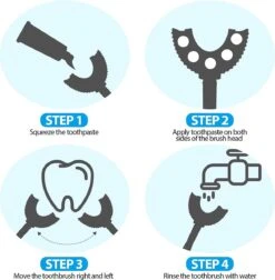 Brosse à Dents Pour Bébé Et Enfant-En Forme De U- 2 à 12 Ans- Brosse à Dents Pour Enfant -Dentaires Appareils Magasin 1175x1200