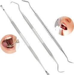 Set De Dentiste En Acier Inoxydable De Haute Qualité Avec Pochette - Outils De Dentiste - Ensemble Complet De Dentiste Avec Pochette De Rangement De Luxe - Miroir Buccal - Acier Inoxydable -Dentaires Appareils Magasin 1177x1200 3