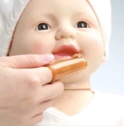 Brosse à Dents Au Doigt - Natural Nano-Silicone Argenté ANTIBACTÉRIEN Bébé - Brosse à Dents Au Doigt -Dentaires Appareils Magasin 1181x1200