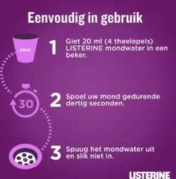 Listerine® Total Care Protection Dents, Rince-bouche Pour Une Protection Complète Et Des Dents Saines Avec Effet 6-en-1, 500 Ml - Lot De 3 -Dentaires Appareils Magasin 1182x1200 6