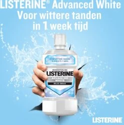 Listerine® Advanced White Goût Doux, Rince-bouche, élimine La Décoloration Sévère Pour Des Dents Plus Blanches En Seulement 1 Semaine, 500 Ml- Lot De 3 -Dentaires Appareils Magasin 1188x1200 1