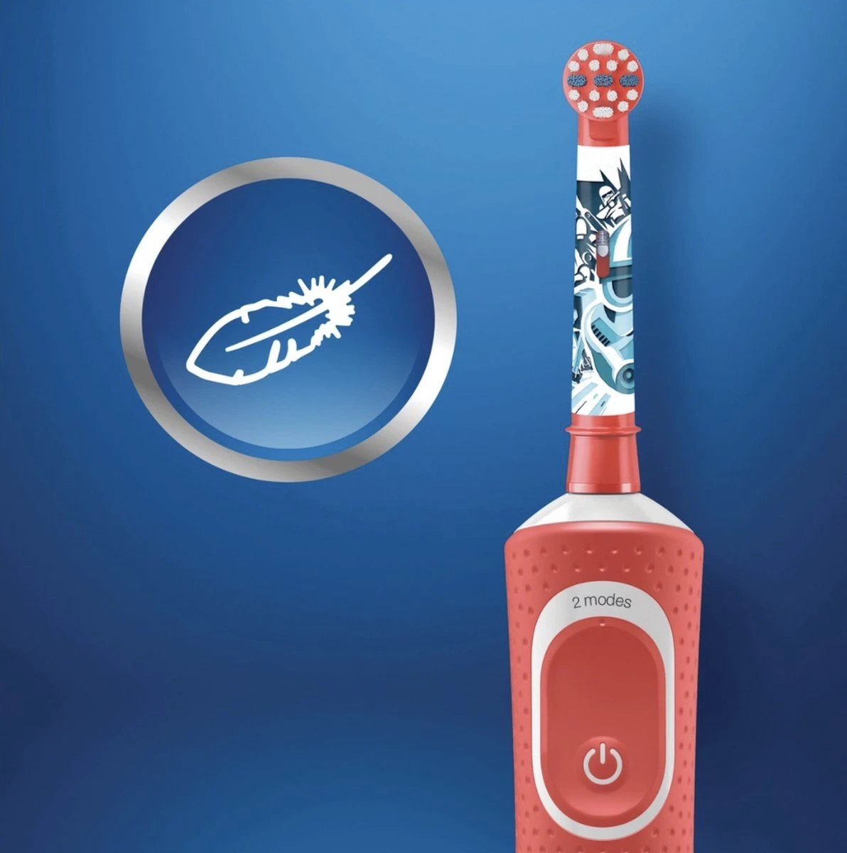 Oral B Oral-B Kids 80336293 Brosse à Dents électrique Enfant Brosse à Dents Rotative Oscillante Bleu, Blanc 2 Oral B Oral-B Kids 80336293 Brosse à Dents électrique Enfant Brosse à Dents Rotative Oscillante Bleu, Blanc – Image 2