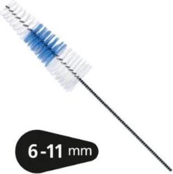 Lactona EasyDent Type C 6, 0 - 11mm - Brossettes Ragers - 200 Pièces - Forfait Avantage - Avec 2 Supports Gratuits