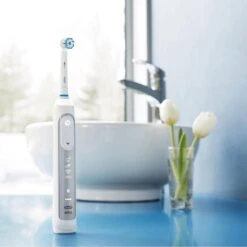 Braun Oral-B Genius 80326249 Brosse à Dents électrique Adulte Brosse à Dents Rotative Oscillante Argent, Blanc -Dentaires Appareils Magasin 1198x1200 13