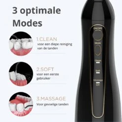 Fairywill FW5020E - Hydropulseur - Appareil De Soie Dentaire Sans Fil - Irrigateur Oral électrique - Wit -Dentaires Appareils Magasin 1199x1200 12