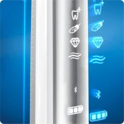 Braun Oral-B Genius 80326249 Brosse à Dents électrique Adulte Brosse à Dents Rotative Oscillante Argent, Blanc -Dentaires Appareils Magasin 1199x1200 5
