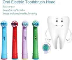 Têtes De Brosse De Brosse à Dents EB-10A Pour Kids - 16 Pièces - Tête De Brosse De Rechange Vardaan Pour Enfants - Pour Brosses à Brosses à Dents électriques - Tête De Brosse Oral B - Junior - Doux - Hygiène Buccale - 16x -Dentaires Appareils Magasin 1200x1001 6