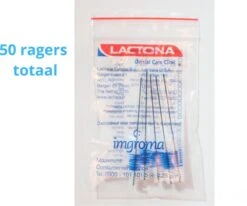 Lactona EasyDent Type C 6-11mm - Brosses - 10 Pochettes X 5 Pièces - Avec Ragers De Protection Gratuit - Pack Avantage