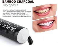 Charbon De Bois Dentifrice - Dents Witte - Charbon De Bois - Dent Bleacher Charbon Dentifrice - Blanchiment Des Dents - Charcaol - Dentifrice Blanchiment Haleine Fraîche - Tartare Bamboe Remover - Blanchiment Des Dents - Bamboo Blanchiment Des Dents