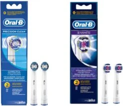 Oral B ORAL-B - Têtes De Brosse - PRECISION CLEAN+3D WHITE - Brossettes Pour Brosses à Dents électriques - Pour Des Dents éclatantes - COMBIDEAL