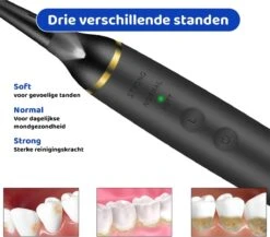 ExCorn Electric Tandsteen Verwijderaar - Élimination électrique De La Plaque Dentaire - Kit Dentaire Inclus - Polissage Du Tartre -Dentaires Appareils Magasin 1200x1055