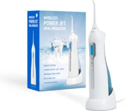 MYCARE+ Hydropulseur Dentaire électrique, Jet Dentaire 3 Modes, Detartreur Dentaire Professionnel, Réservoir 150ml, IPX 7