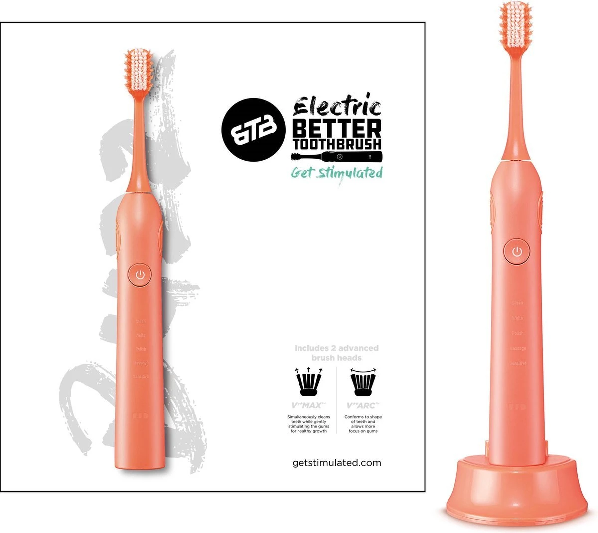 Brosse à Dent Electrique Corail | Meilleure Brosse à Dents Electric | Adultes | Enfant 1 Brosse à Dent Electrique Corail | Meilleure Brosse à Dents Electric | Adultes | Enfant