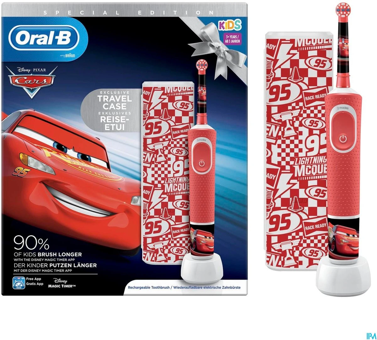 Oral B Oral-B Kids 80336901 Brosse à Dents électrique Enfant Brosse à Dents Rotative Rouge, Blanc 14 Oral B Oral-B Kids 80336901 Brosse à Dents électrique Enfant Brosse à Dents Rotative Rouge, Blanc – Image 14