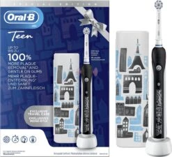 Oral B Oral-B SmartSeries 80336913 Brosse à Dents électrique Adolescents Brosse à Dents Rotative Noir, Blanc -Dentaires Appareils Magasin 1200x1091