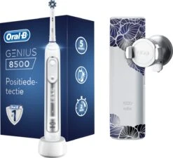 Oral B Oral-B 80337571 Brosse à Dents électrique Adulte Brosse à Dents Rotative Oscillante Argent, Blanc