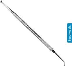 Beautytools INOX Dentist Instrument Ligne Dentaire Solide - Pour Former Des Obturations - 2 Extrémités Différentes (Ball-Burnisher 1.5 / Egg Ball Burnisher 2.5) (DT-0607)