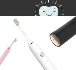 X3 Sonic: Brosse à Dents électrique - Zwart, Wit Ou Rose/ Universelle/ Avec Station De Charge -Dentaires Appareils Magasin 1200x1101