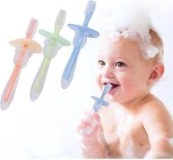 Enfants Brosse À Dents De Formation En Siliconen Souple Bébé Brosse À Dents Outil Bébé Enfants Brosse À Dents - Blauw -Dentaires Appareils Magasin 1200x1109 2