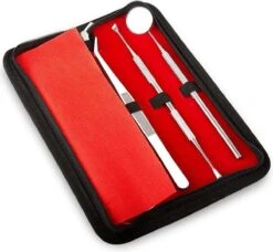 Set De Dentiste En Acier Inoxydable De Haute Qualité Avec Pochette - Outils De Dentiste - Ensemble Complet De Dentiste Avec Pochette De Rangement De Luxe - Miroir Buccal - Acier Inoxydable -Dentaires Appareils Magasin 1200x1110 2