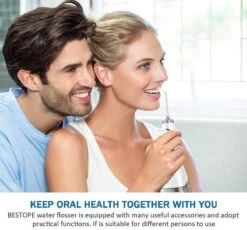 BESTOPE Hydropulseur électrique - Irrigateur Buccal - Fil Dentaire - Fil Dentaire - Fil Dentaire électrique 20 BESTOPE Hydropulseur électrique - Irrigateur Buccal - Fil Dentaire - Fil Dentaire - Fil Dentaire électrique -Dentaires Appareils Magasin 1200x1115 1