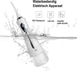 Goods Dental - Hydropulseur Sans Fil Et électrique - Irrigateur Oral - Waterpik - Dissolvant De Tartre - Wit -Dentaires Appareils Magasin 1200x1115