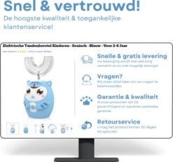 Brosse à Dents Pour Kinder - Électronique - Sonic - Blauw - 8-15 Ans - Brosse à Dents électrique Pour Enfants -Dentaires Appareils Magasin 1200x1120