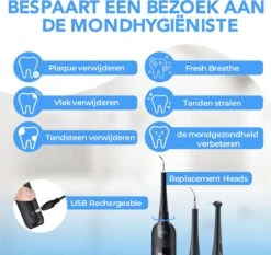 MODITO Tandsteen Verwijderaar - 5 Positions - Set Dentiste Inclus - Avec 3 Attachements - Électrique - Plaque Dentaire -Dentaires Appareils Magasin 1200x1131 2