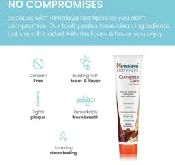 Himalaya Herbals Botanique Complete Care Dentifrice - Simply Cinnamon - Dentifrice Végétalien - Combat La Plaque Dentaire - Favorise Des Gencives Saines, Des Dents Fortes Et Un Sourire Radieux - Sans Gluten - Dentifrice Value Pack 4 X 150 G 10 Himalaya Herbals Botanique Complete Care Dentifrice - Simply Cinnamon - Dentifrice Végétalien - Combat La Plaque Dentaire - Favorise Des Gencives Saines, Des Dents Fortes Et Un Sourire Radieux - Sans Gluten - Dentifrice Value Pack 4 X 150 G -Dentaires Appareils Magasin 1200x1134 1