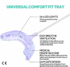 Pro-Care Dents Blanchisseur 16 LEDS Cold Blue Light Technology - Easy Breath Ventilation - Gum Safe - USB -Dentaires Appareils Magasin 1200x1141 1