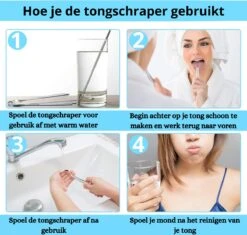 Grattoir à Langue En Acier Inoxydable Pour Soins Bucco-dentaires - Ensemble De Grattoir à Langue - Nettoyeur De Langue - Brosse à Langue - Hygiène Buccale - Grattoir à Langue - Durable Et Réutilisable -Dentaires Appareils Magasin 1200x1144