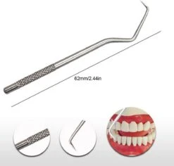 WiseGoods Luxe Set Cure-dents - Brosses à Dents - Cure-dents - Soins Bucco-dentaires - Acier Inoxydable - Soie Dentaire - Soins Dentaires - Flos - 7pcs -Dentaires Appareils Magasin 1200x1147 4