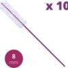 Brossettes Ragers Lactona - Large 8mm - Violet - Sachet De 2 Poignées X 5 Pièces - Pack économique