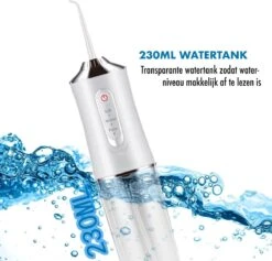 Hydropulseur - Appareil De Soie Sans Fil - Irrigateur Oral Électrique - 3 Positions - 4 Attachements - USB - Set Complet -Dentaires Appareils Magasin 1200x1151