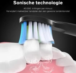Bintoi® ISonic ProClean - Têtes De Brosse De Brosses à Dents électriques - 4 Pièces - Convient Pour Bintoi Black Series D700/D600 - Stock Annuel - Zwart -Dentaires Appareils Magasin 1200x1156 3