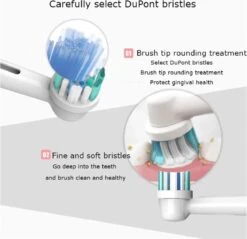 4 Pièces Recharge De Têtes De Brosse Blanchissantes 3D Pour Le Remplacement Des Têtes De Brosse Pour Brosse à Dents -Dentaires Appareils Magasin 1200x1160 9