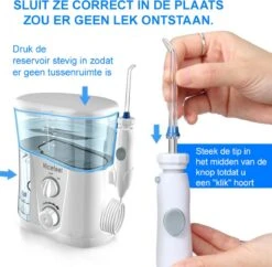 Hydropulseur Bolture - Irrigateur Oral - Détartrage Électrique - Décapant De Plaque Dentaire - Dent Flosser Flosser - 1L -Dentaires Appareils Magasin 1200x1176 3